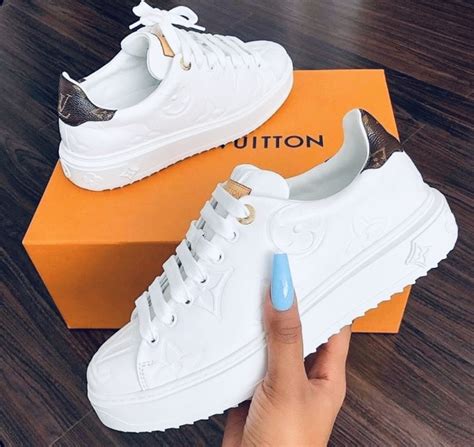 louis vuitton white running shoes